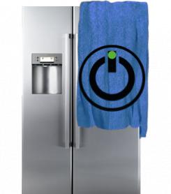 Вздулась стенка холодильника - утечка фреона – холодильник NEFF